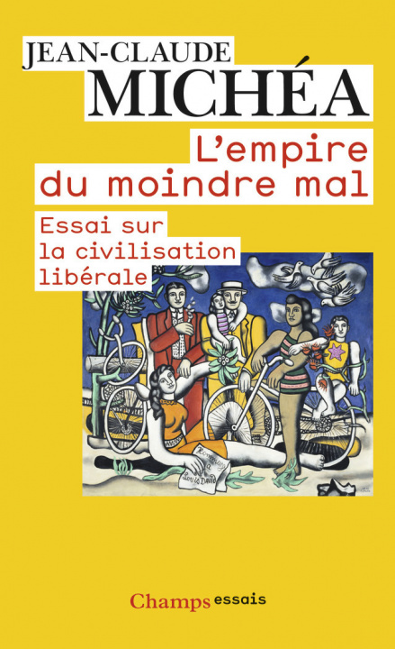 Kniha L'Empire du moindre mal Michéa