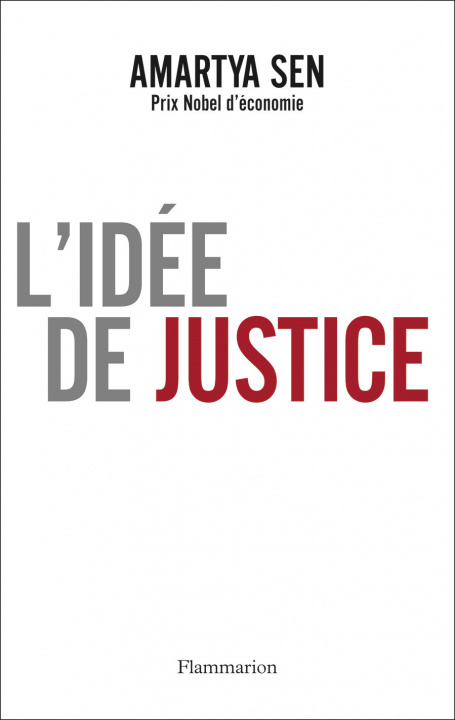 Kniha L'idée de justice Sen