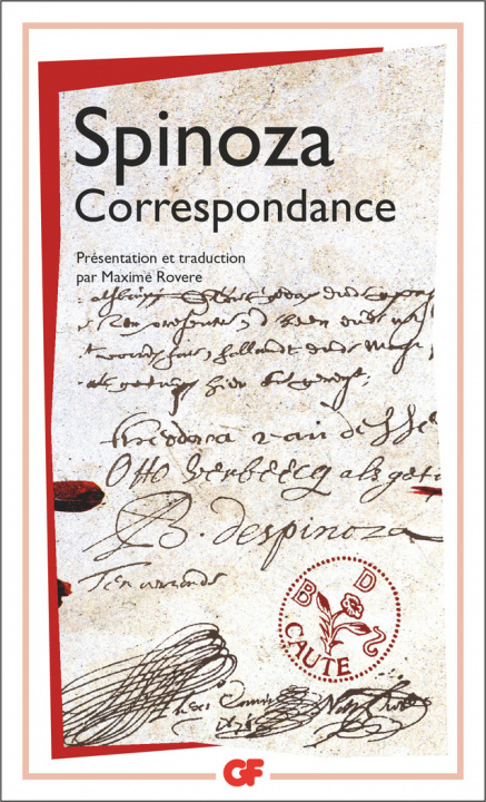 Book Correspondance Spinoza