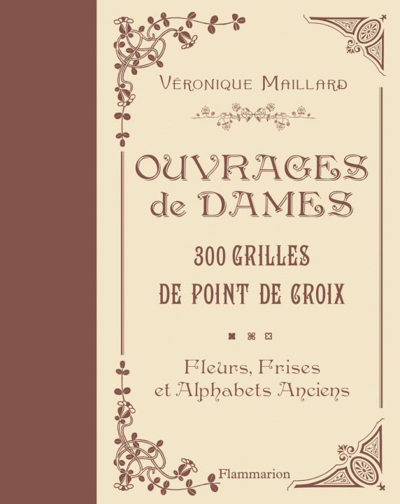 Книга Ouvrages de dames - 300 grilles au point de croix Maillard Véronique