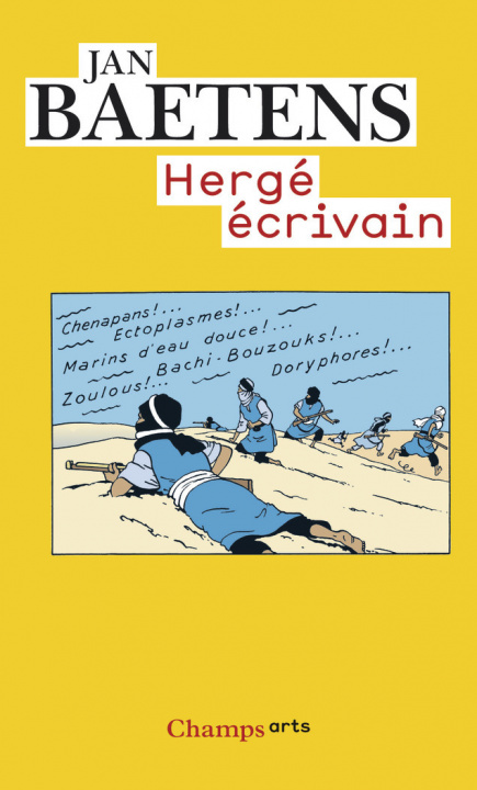 Книга Hergé écrivain Baetens