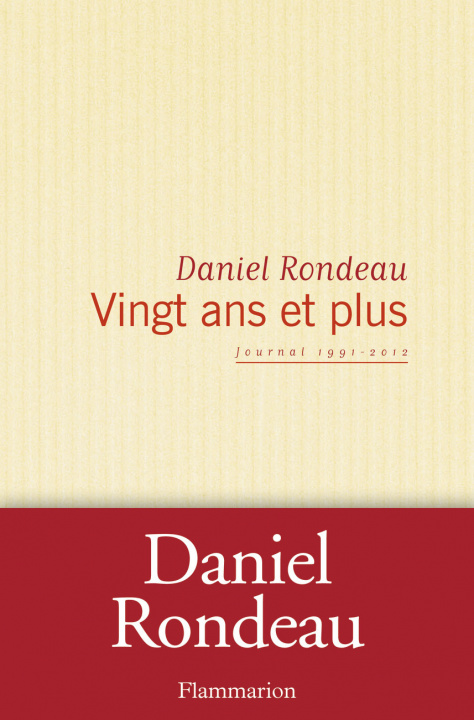 Book Vingt Ans et plus Rondeau