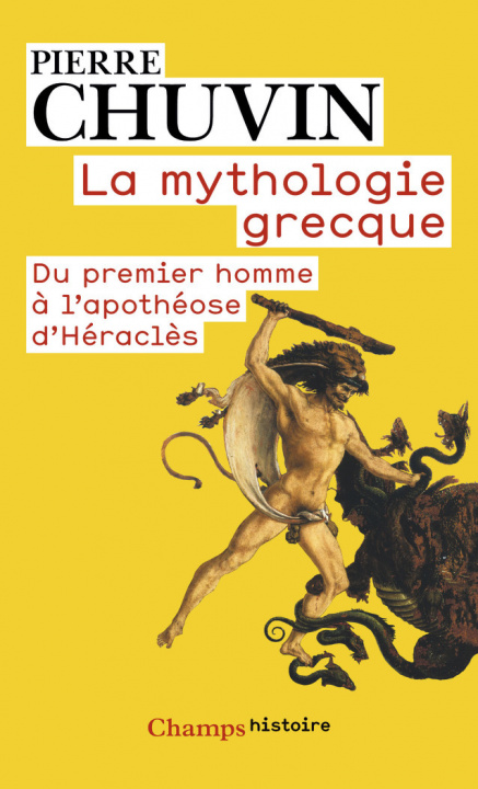 Book LA MYTHOLOGIE GRECQUE (NC) Chuvin Pierre