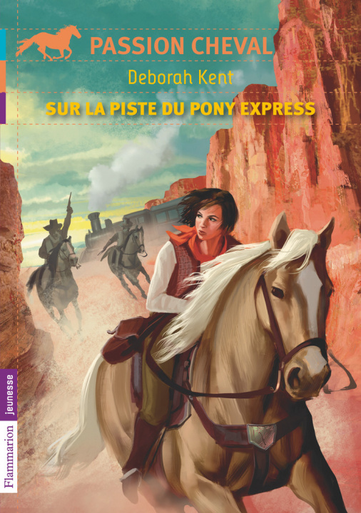 Kniha Sur la piste du Pony Express Deborah