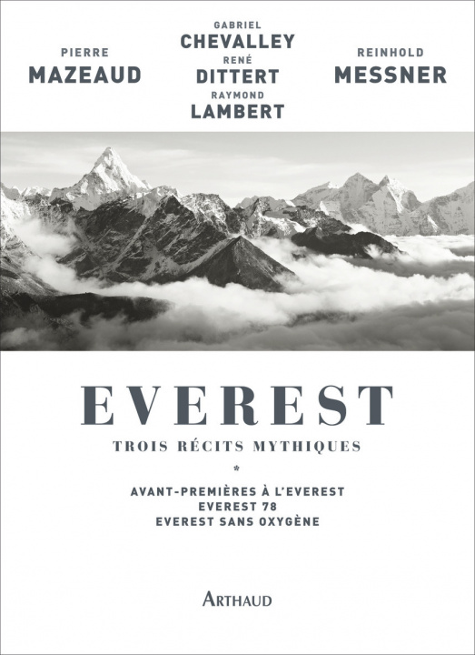 Kniha Everest, trois récits mythiques Dittert