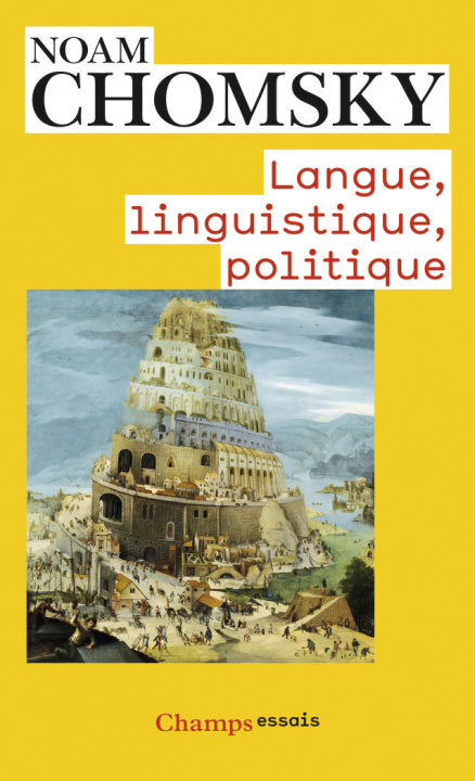 Kniha Langue, linguistique, politique Chomsky
