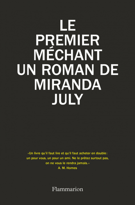 Boek Le premier méchant July