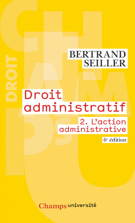 Kniha L'action administrative Seiller