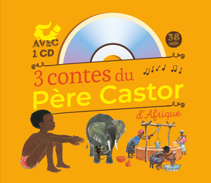 Kniha 3 contes du Père Castor d'Afrique Bermond