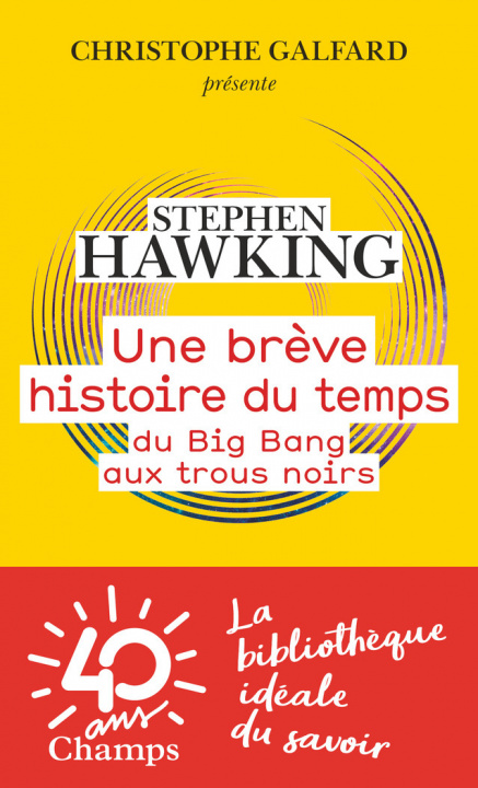 Kniha Une brève histoire du temps Hawking
