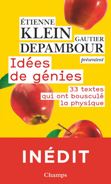 Knjiga Idées de génies Etienne Klein et Gautier Depambour