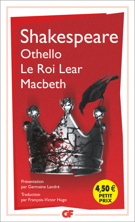 Knjiga Othello - Le roi Lear - Macbeth Shakespeare