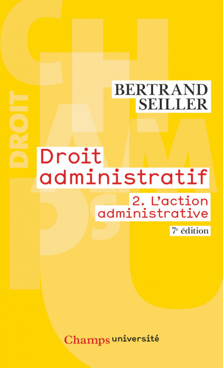 Kniha L'action administrative Seiller