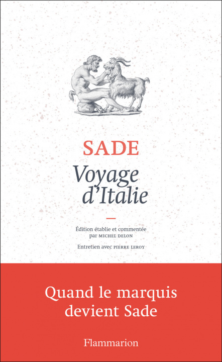 Carte Voyage d'Italie Sade