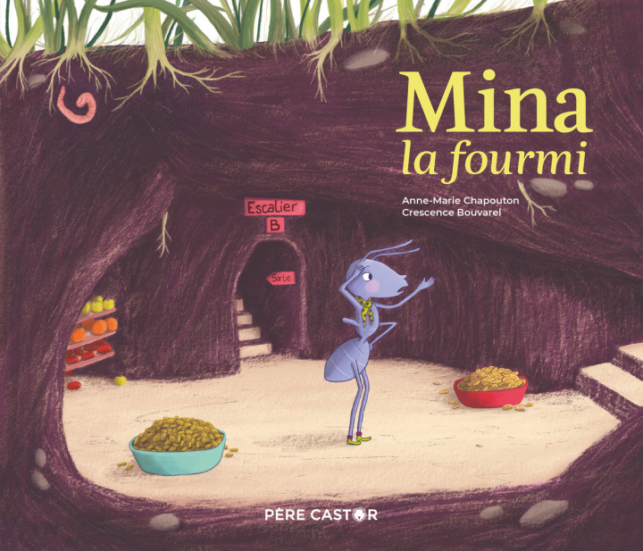 Boek Mina la fourmi Chapouton