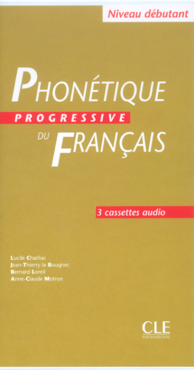 Kniha PHONETIQ PROGRES FRAN DEB 3K7 Lucile Charliac