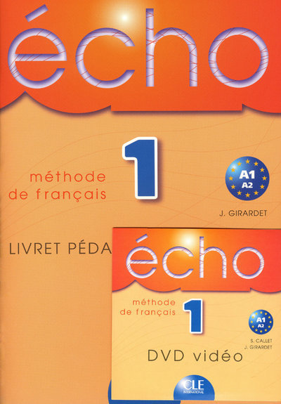 Video DVD NTSC ECHO NIVEAU 1 A1/A2 METHODE DE FRANCAIS Stéphanie Callet