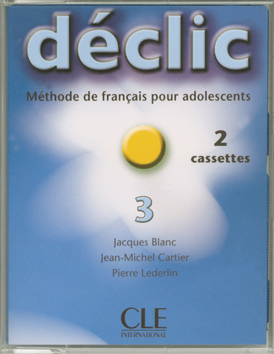 Kniha K7 COLL DECLIC NIVEAU 3 Pierrette Blanc