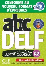 Книга ABC Delf Junior Scolaire - Niveau A2 + livret + CD - nouvelle édition 