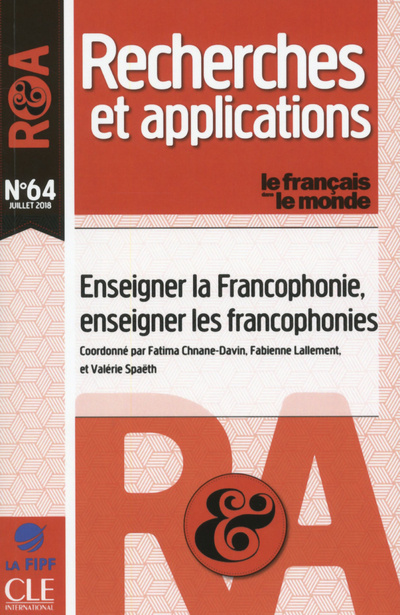 Carte Recherchee et application - numéro 64 Enseigner la Francophonie, enseigner les francophonies 