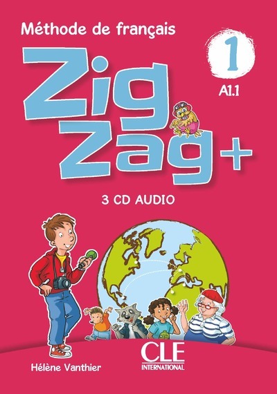 Knjiga Zizag Plus niveau 1 - Cd audio collectifs Hélène Vanthier