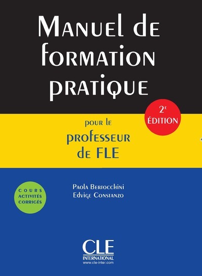 Carte Manuel de formation pratique pour le professeur de FLE - 2e  edition Paola Bertocchini
