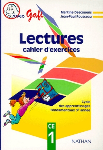 Knjiga Gafi le fantôme - cahier exercices - CE1 Alain Bentolila