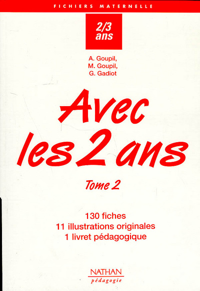 Boek Avec les 2 ans - volume 2 Gérard Gadiot