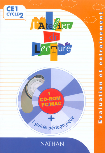 Kniha ATELIER LECTURE CE1 GUIDE+CDRO Alain Bentolila