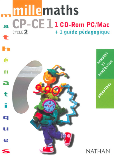 Book MILLEMATHS CE1 CDROM Catherine Denavarre