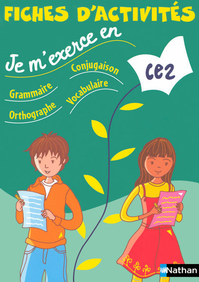 Boek JE M'EXERCE EN FICHIER ELEVE CE2 Brigitte Baudelot
