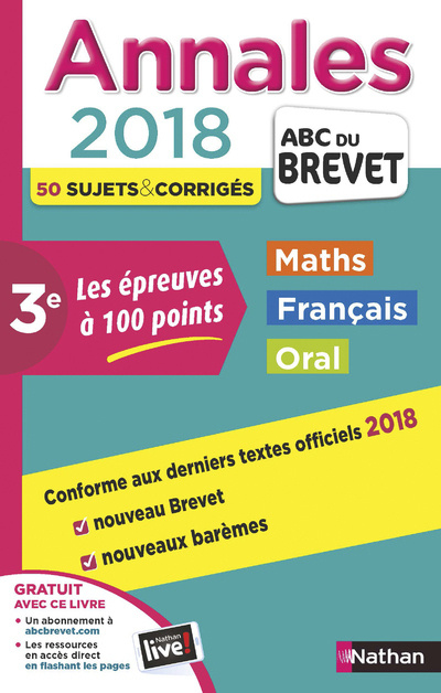Книга Annales Brevet Les épreuves à 100 points 3e Thomas Bouhours