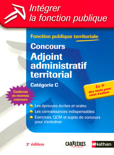 Knjiga CONCOURS ADJOINT ADMIN TERRIT Pascal Tuccinardi