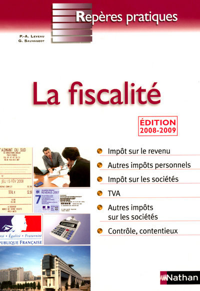 Carte LA FISCALITE 2008/2009 - REPERES PRATIQUES N52 Georges Sauvageot
