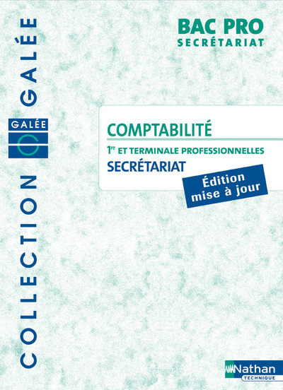 Knjiga COMPTABILITE BAC PRO SECRETARIAT 1RE ET TERMINALE PROFESSIONNELLES COLLECTION GALEE Sylvie Chamillard