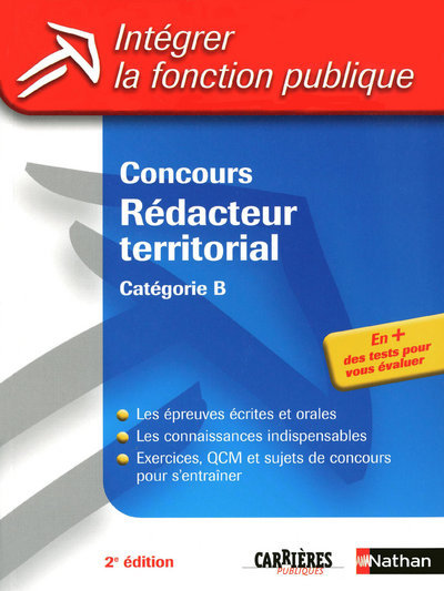 Kniha CONCOURS REDACTEUR TERRITORIAL - CATEGORIE B - N18INTEGRER LA FONCTION PUBLIQUE - 2009 Pascal Tuccinardi