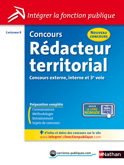 Kniha CONCOURS REDACTEUR TERRITORIAL N18 CATEGORIE B (INTEGRER LA FONCTION PUBLIQUE) 2012 Pascal Tuccinardi