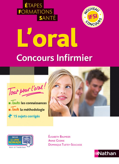 Carte L'ORAL - CONCOURS INFIRMIER (ETAPES FORMATIONS SANTE) 2012 Élisabeth Baumeier