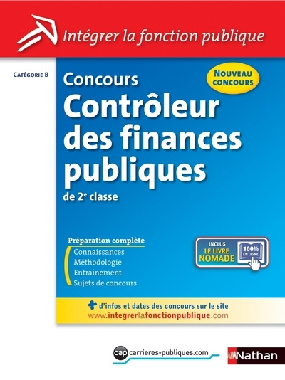 Kniha CONTROLEUR DES FINANCES PUBLIQUES (INTEGRER LA FONCTION PUBLIQUE) CATEGORIE B N7 2013 Collectif