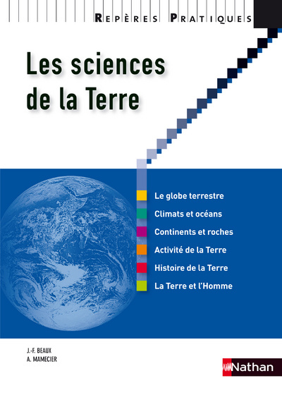 Carte LES SCIENCES DE LA TERRE 2012 - REPERES PRATIQUES N27 Jean-François Beaux