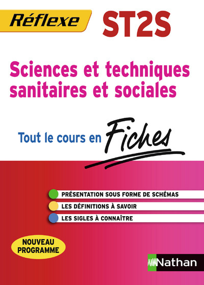 Kniha FICHES REFLEXE 1ERE ET TERM ST2S - SCIENCES ET TECHNIQUES SANITAIRES ET SOCIALES N02 - 2013 Céline Denoyer