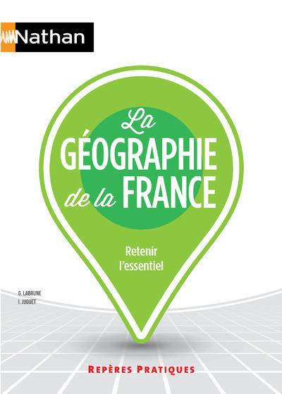 Kniha La géographie de la FranceRepères pratiques Claude Bouthier