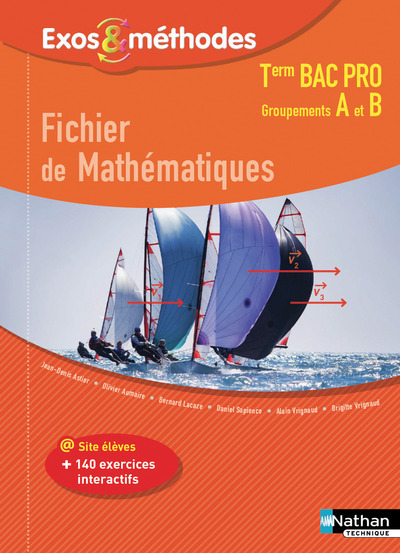 Kniha Fichier de Mathématiques Term Bac Pro (Exos & méthodes) Groupements A et B 2017 - Elève Jean-Denis Astier