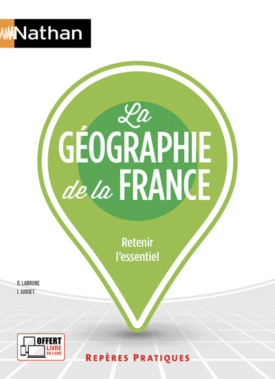 Kniha La géographie de la France - Repères pratiques N5 - 2018 Claude Bouthier