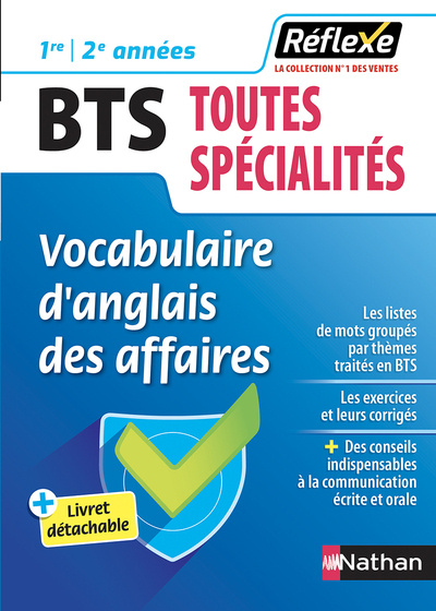 Kniha Vocabulaire d'anglais des affaires - BTS 1e/2e années Toutes spécialités (Guide Réflexe N°44) - 2019 