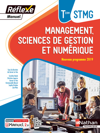 Book Management Sciences de gestion et numérique Term STMG (Manuel Réflexe) Livre + licence élève 