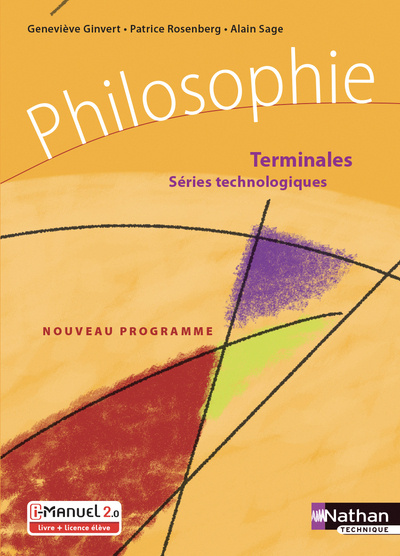 Kniha Philosophie Term Séries technologiques - Livre + licence élève - 2020 Patrice Rosenberg