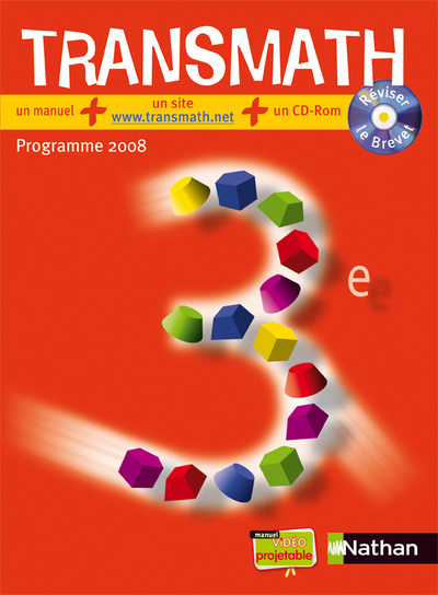 Book Transmath 3e 2008 + drom Joël Malaval