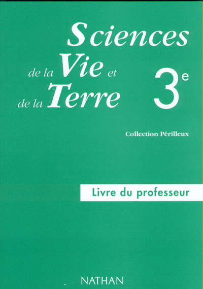 Kniha SCIENCES VIE TERRE 3E PROF Mariette Campergue