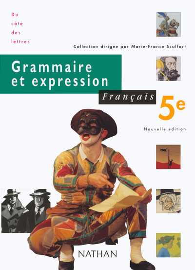 Carte FRANCAIS 5E GRAM EXPR ELEVE 01 Cécile de Cazanove